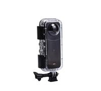 45M Diving Case for Insta 360 X5 Camera Invisible Waterproof Housing Cover for Insta360 X5 Underwater Dive Shell Sport Camera Accessories (PC)