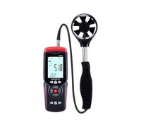 45m/s Digital Anemometer LCD Wind Speed Temperature Humidity Wind Velocity Flow Value Measure Sensor Multifunctional Anemometer