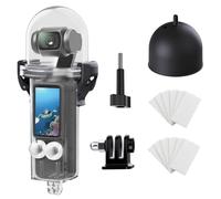 45M Waterproof Housing Case for DJI Osmo Pocket 4, Underwater Diving Shell with Anti-Fog Inserts, Shockproof Drop Proof Protective Cover for Osmo Pocket 4 Action Camera Accessories