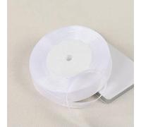 45Meters/Roll White Organza Ribbon DIY Handmade Crafts Material Christmas Wedding Birthday Party Wrapping Chiffon Ribbons-2cm Width-50 Yards Length