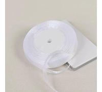 45Meters/Roll White Organza Ribbon DIY Handmade Crafts Material Christmas Wedding Birthday Party Wrapping Chiffon Ribbons-1.5cm Width-50 Yards Length