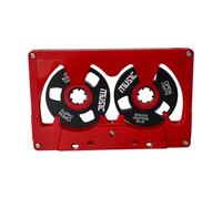 45Minute Open Spool Retro Tape Double Side Efficiency ABS Construction Clear Acoustics for Music Enthusiasts Retro Tape