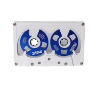 45Minute Open Spool Retro Tape Double Side Efficiency ABS Construction Clear Acoustics for Music Enthusiasts Retro Open Reel Tape