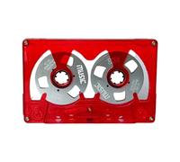 45Minute Open Spool Retro Tape Double Side Efficiency ABS Construction Clear Acoustics for Music Enthusiasts Retro Tape
