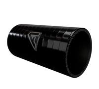 45mm 1 3/4" ID Silicone Straight Hose Joiner Coupler 100mm Length Black