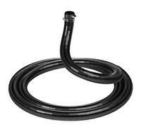 45mm 1 Metre + Clips Pond Hose Pipe Water Butt Corrugated Flexible PVC Garden for Fish Fountain Filter Pump Tubing