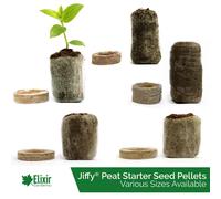 (45mm, 10) Elixir Gardens Coir Pellets