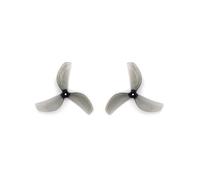 45mm 3 PC Propeller T Mount Compatible With 1mm 1.5mm 0805 Motor Compatible With RC Freestyle Tinywhoop Drones DIY Parts Pack Of 16(8PAIRS RED GRAY 1MM)