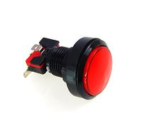 45mm Arcade Style Big Round Push Button (Red)
