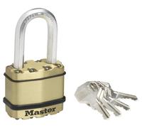 45mm Brass Heavy Duty Padlock with 38mm Long Shackle - M1BEURDLF