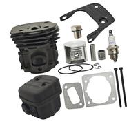 45mm Cylinder Piston Bolt Motor Set Fit for 353 340 346 346XP 350 351 345 Chainsaw Engine Rebuild Kit