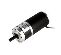 45MM DC Planetary Reduction DC electronic starter 12V 24V 5-1600RPM Speed Control High Torque 43W DIY AGV Coffee Grinder Robotic Arm EKFBQBGW(MOTOR with bracket,10RPM_12V)