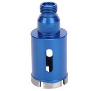 45mm Diamond Drill Bit for Porcelain Tile Granite Marble, 1/2 BSP Hole Saw Cutter with Large Chip Outlet, Compatible with Angle Grinder for Ceramic and Brick Drilling