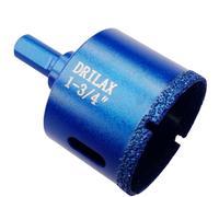 45mm Diamond Drill Bit Tile Hole Saw Ceramic Porcelain Quartz Granite Countertop Glass Bottle Super Long Life Vacuum Brazed Technology Single Pack Tile Drill Bit 4,5 cm