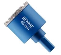 45mm Diamond Hole Saw Drill Bit With Tri Shank For Porcelain Tiles Ceramic Slate Stone Granite Marble Glass. Diamond Core Holesaw/Hole Cutter