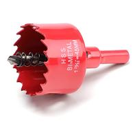45mm Hole Saws Cutter, HSS Bi-Metal Drill Bit for Wood, Plastic, UPVC, Fiberglass and Plasterboard