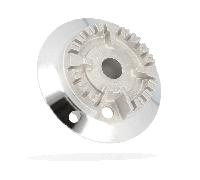 45mm Small Flame Spreader Crown For Smeg Hobs Genuine Part