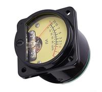 45mm VU Level Meter with LED Backlight and Driver Board for Audio Volume Testing, DB Power Meter for DIY Studio Mixer, Panel Mount 47x47mm,