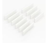 45mm x 1.5m White uPVC Window & Door Finishing Trim - 10 Pack