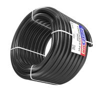 45mm x 2m Corrugated Flexible Black Pond Hose, Fountain Pump Pipe | -10°C to +65°C | For Fountains & Water Features | 6.6ft Offcut for Repairs | 51mm Outside Dia, 3mm Wall | 3 Bar Working
