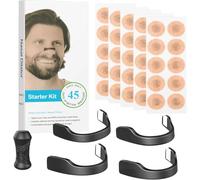 45Pairs Magnetic Nose Strip for Breathing, Anti-Snore Devices for Men and Women, Snoring Aids for Better Sleep