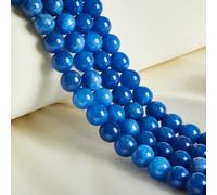 45pcs 8mm Natural Kyanite Beads Gemstone Beads Round Loose Beads for Jewelry Making