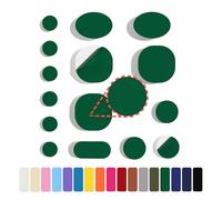 45PCS Down Jacket Repair Patches for Clothing, Puffer Jacket Repair Patch, Waterproof Fabric Tape Self-Adhesive Nylon Patch for Jackets Coats Tent Sleeping Bags Outerwear,Green