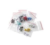45PCS JML06 Trimmer Capacitor Assorted Kit 5PF~120PF, Variable Capacitors Set Pack 5PF 10PF 20PF 30PF 40PF 50PF 60PF 70PF 120PF