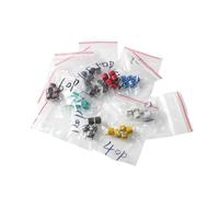 45PCS JML06 Trimmer Capacitor Assorted Kit 9Value 5PF~120PF Variable Capacitors Set Pack 5PF 10PF 20PF 30PF 40PF 50PF 60PF 70PF BIANMTSW