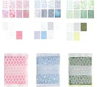 45Pcs Scrapbook Set Scrapbook Supplies 3Sheets Textured Patterned 18Lace Mesh Handmade Textured 24Sheets Craft Paper for DIY Cards Crafting Supplies Gift Wrap Decoration