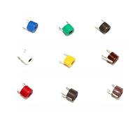 45pcs Variable Trimmer capacitor Assorted Kit JML06 5pf 10pf 20pf 30pf 40pf 50pf 60pf 70pf 120pf Adjustable capacitors set pack BIANMTSW