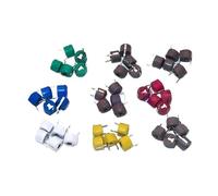 45PCS Variable Trimmer Capacitor Assorted Kit JML06 5pf 10pf 20pf 30pf 40pf 50pf 60pf 70pf 120pf Adjustable Capacitors Set Pack PKNVKZIDK