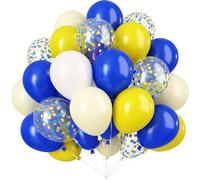45PCs Vibrant Pink & Orange Latex Balloons Glitter Metallic Confetti Balloons For Birthday Anniversary Party Decoration