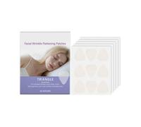 45Pcs Wrinkle Patches,Face & Forehead Wrinkle Patches,Clear Adhesive Patches,Triangular Shapes for Forehead Wrinkles and Smile Lines and Wrinkles, Stops Frowning (1PACK)