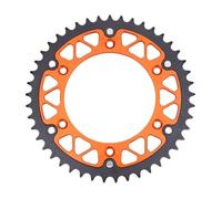 45T 46T 47T 48T 49T 51T 52T Motorcycle Rear Sprocket 520 Chain Fit For FE 250 350 390 450 501 570 TE 125 300(520 45T)