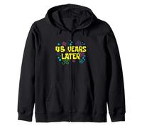 45th Birthday 45 Years Later 45 Years Old Bday Zip Hoodie