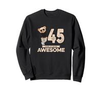 45th Birthday Boy Girl 45 Years Forty Five Sweatshirt