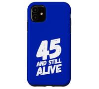 45th Funny Birthday Party Awesome 45 Years Old Year Born Case for iPhone 11