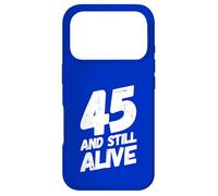 45th Funny Birthday Party Awesome 45 Years Old Year Born Case for iPhone 17 Pro