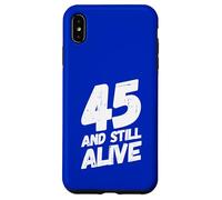 45th Funny Birthday Party Awesome 45 Years Old Year Born Case for iPhone XS Max