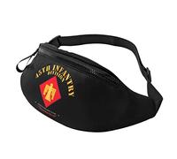 45th Infantry Division - Thunderbird at War Waist Bag Men's and Women's Adjustable Travel Chest Pack Outdoor Running Waist Bag