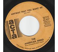 45vinylrecord Anyway That You Want Me/Master Of My Fate (7"/45 rpm)