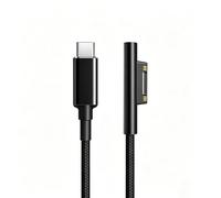 45W 6.6FT/2M USB-C to Surface Connect Charging Cable for Surface Pro | 6.6ft Nylon Braided, 45W 15V 3A Power, Surface Pro 3/5/6/7, Surface Go & Laptop, Type-C Connector
