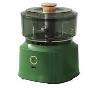 45W Electric Food Processors & Chopper, 350ml Food Processor Stainless Steel Double Blade Powerful Copper Motor Easy Blade Release,for Meat Onion Garlic green