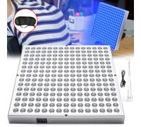 45W Facial / Body Tanning Light Blue Solarium Lamp UK Hinsinc Silver One Size
