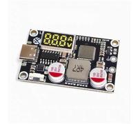 45W Fast Charge Power Bank Module with PD3.0 for DIY 2-6S Li-Ion and for LiFePO4 Batteries, Type-C Input, Digital Display, Over-Protection, Compact PCB Design(A)