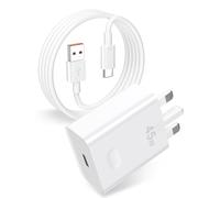 45W Fast Charger Power Adapter for Honor X6c/600 Lite/X8d, USB Wall Charger Plug UK w/ 6A USB C Cable 1M, Fast Charging for Honor Magic6 Lite 400 200 Lite/Smart X5c Plus X6b X7c X8c Pad X9a X8a 9 10