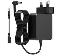 45W Laptop Charger for ASUS, 19V 2.37A AC Power Adapter with 4.0 x 1.35mm Tip & 5.5 x 2.5mm Adapter Cable, UK 3-Pin Plug, Compatible with ASUS VivoBook 14 15 S14 S15 & ZenBook 13 14 Laptops