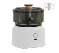 45W Mini Food Chopper, 350ml Electric Vegetables Blender Machine, Stainless-Steel Blades Mini Food Processor Meat Grinder (White)