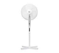 45W Pedestal Fan 90° Oscillation 3 Speed Settings Adjustable Height 16" Stand Fan Powerful Airflow and Quiet Operation Electric Cooling Fan For Home & Office